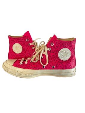 Converse Chuck 70 “My Story” Pink Leather High Tops Men 8.5 Women 10.5